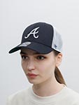 Бейсболка 47 BRAND арт. B-BRANS01CTP-NY Atlanta Braves MLB (темно-синий)